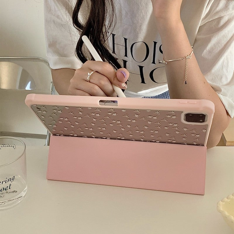 Chromahome Heart Grid Mirror iPad Case - Chromahome