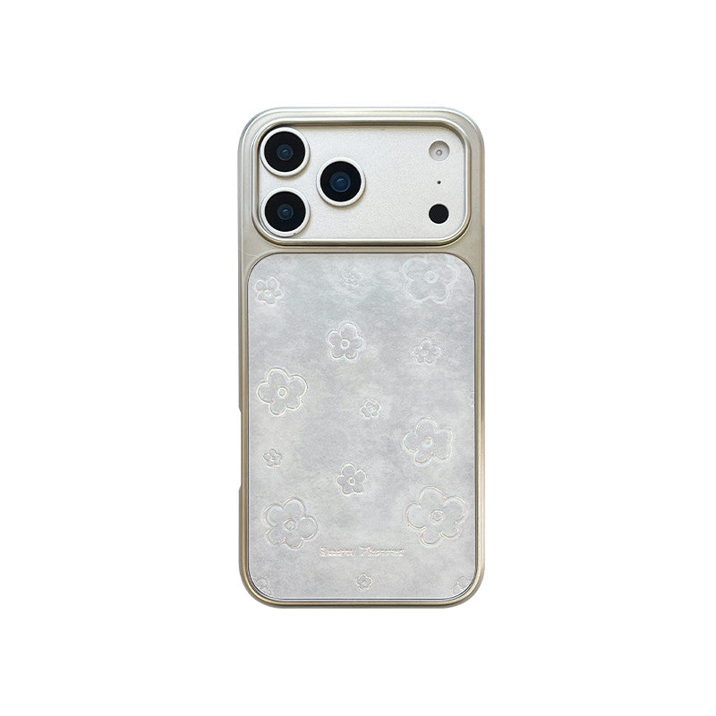 Chromahome Silver Flower iPhone Case - Chromahome
