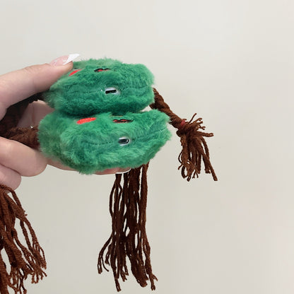 Chromahome Plush Funny Braid AirPods Case - Chromahome  