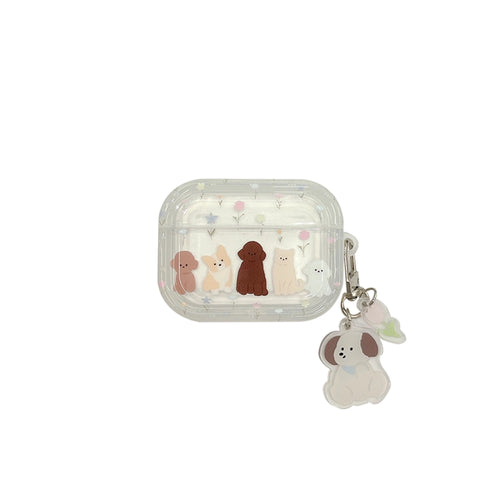 Chromahome Cartoon Flower Dog AirPods Case - Chromahome  