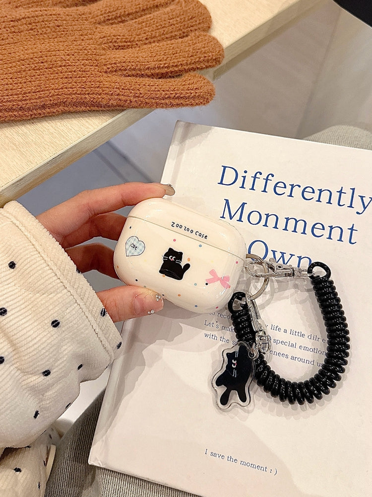 Chromahome Cartoon Cat Spring AirPods Case - Chromahome  