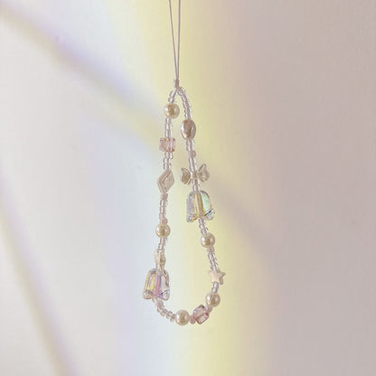 Chromahome Summer Fresh Colorful Flower Beaded Phone Wristlets