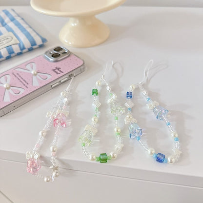 Chromahome Summer Fresh Colorful Flower Beaded Phone Wristlets