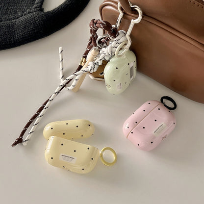 Chromahome Black Polka Dot Small Animal AirPods Case - Chromahome  