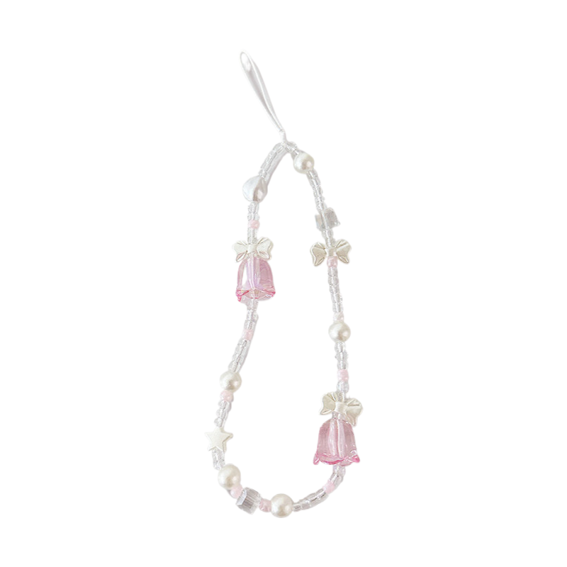 Chromahome Summer Fresh Colorful Flower Beaded Phone Wristlets