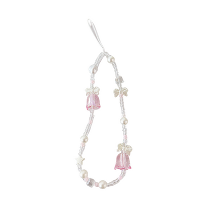 Chromahome Summer Fresh Colorful Flower Beaded Phone Wristlets