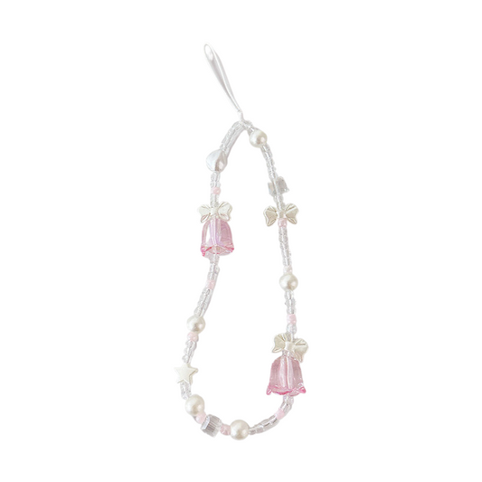 Chromahome Summer Fresh Colorful Flower Beaded Phone Wristlets