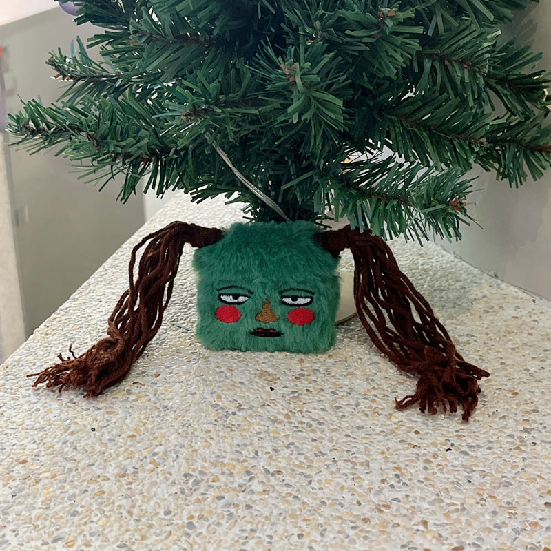 Chromahome Plush Funny Braid AirPods Case - Chromahome  