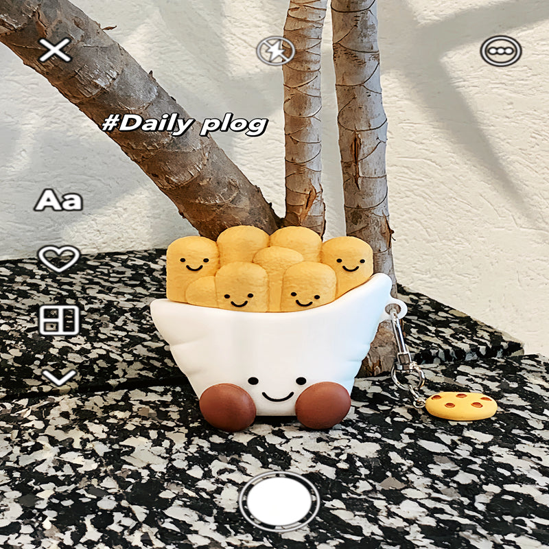 Chromahome Cartoon Fish and Chips AirPods Case - Chromahome  