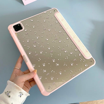 Chromahome Crushed Flower Bowknot Compatible iPad Case