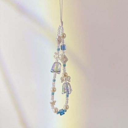 Chromahome Summer Fresh Colorful Flower Beaded Phone Wristlets