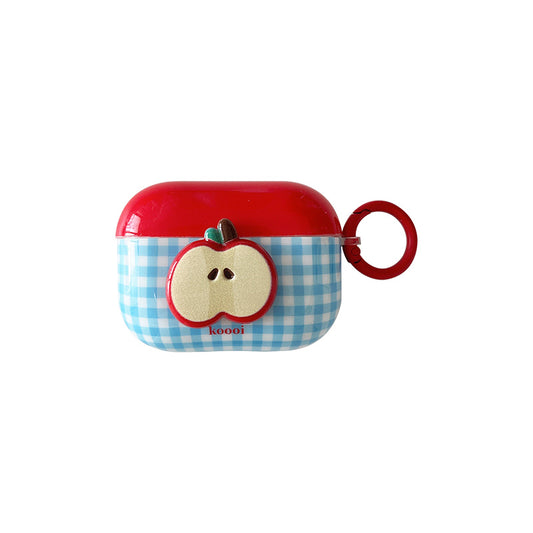 Chromahome Plaid Red Apple AirPods Case - Chromahome  