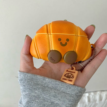 Chromahome Simulation Cute Croissant AirPods Case - Chromahome  
