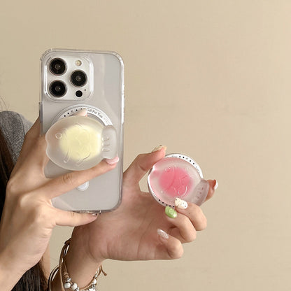 Chromahome Three-Dimensional Sandwich Taiyaki MagSafe Adhesive Ring Holder