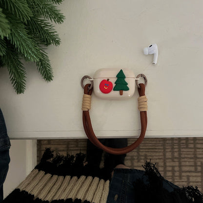 Chromahome Three-dimensional Apple Tree Lanyard AirPods Case - Chromahome  