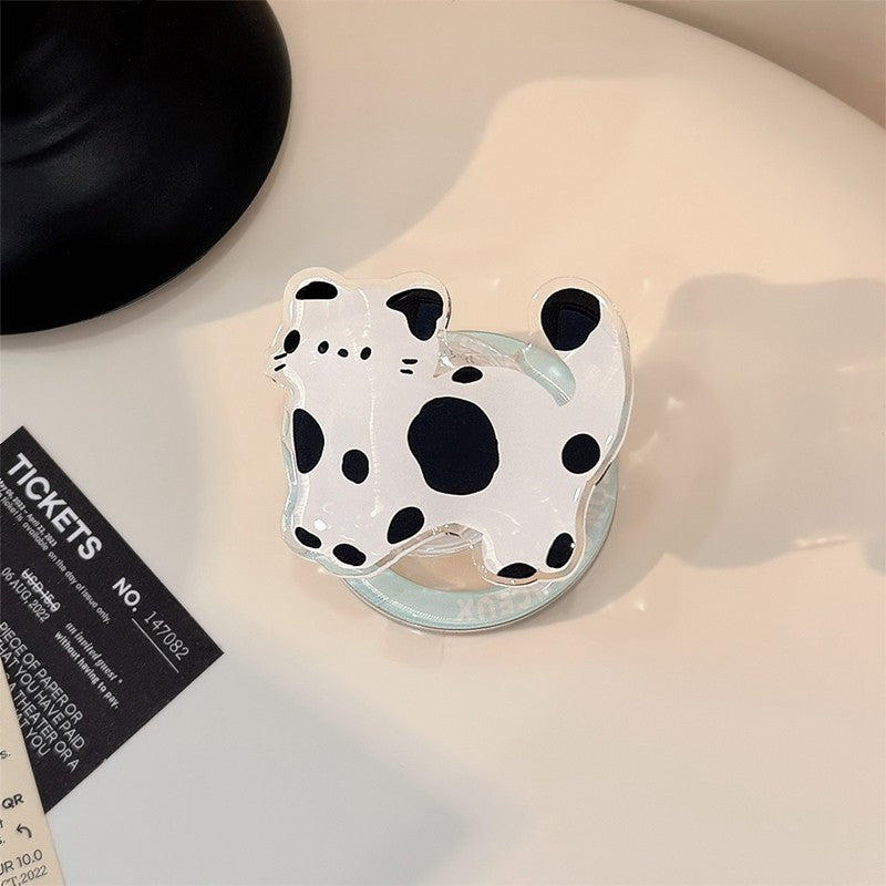 Chromahome Portable Small Animal Style Adhesive Ring Holder