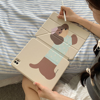 Chromahome Cute Dachshund Dog iPad Case