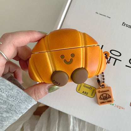 Chromahome Simulation Cute Croissant AirPods Case - Chromahome  