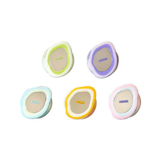 Chromahome Oval Art Niche Geometry Makeup Mirror MagSafe Adhesive Ring Holder