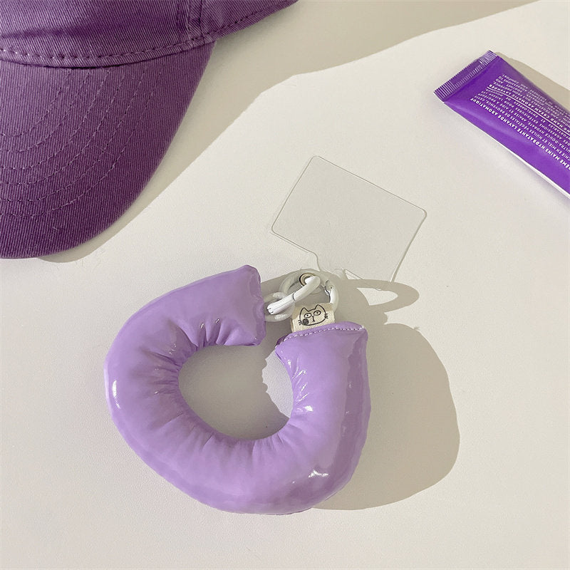 Chromahome Candy Color Down Phone Wrist Strap