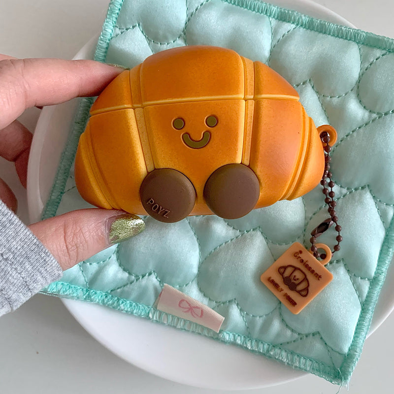 Chromahome Simulation Cute Croissant AirPods Case - Chromahome  