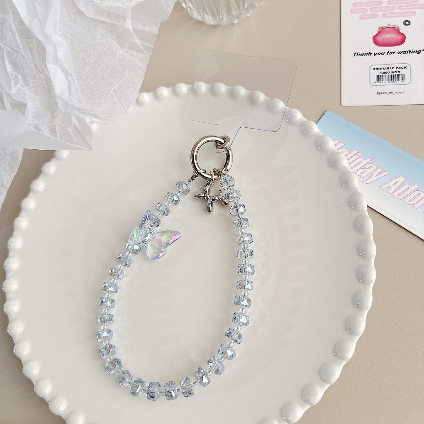 Chromahome Luxury Crystal Butterfly Wristlets