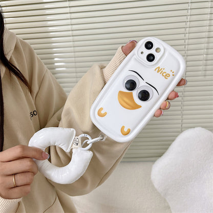 Chromahome Candy Color Down Phone Wrist Strap