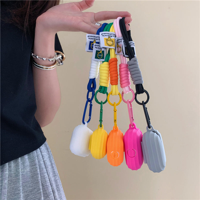 Chromahome Simple Solid Color Dopamine Woven Apple AirPods Case - Chromahome  