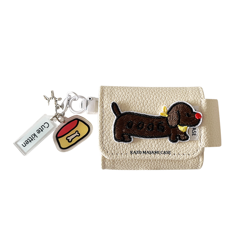 Chromahome Embroidered Dachshund AirPods Case - Chromahome  