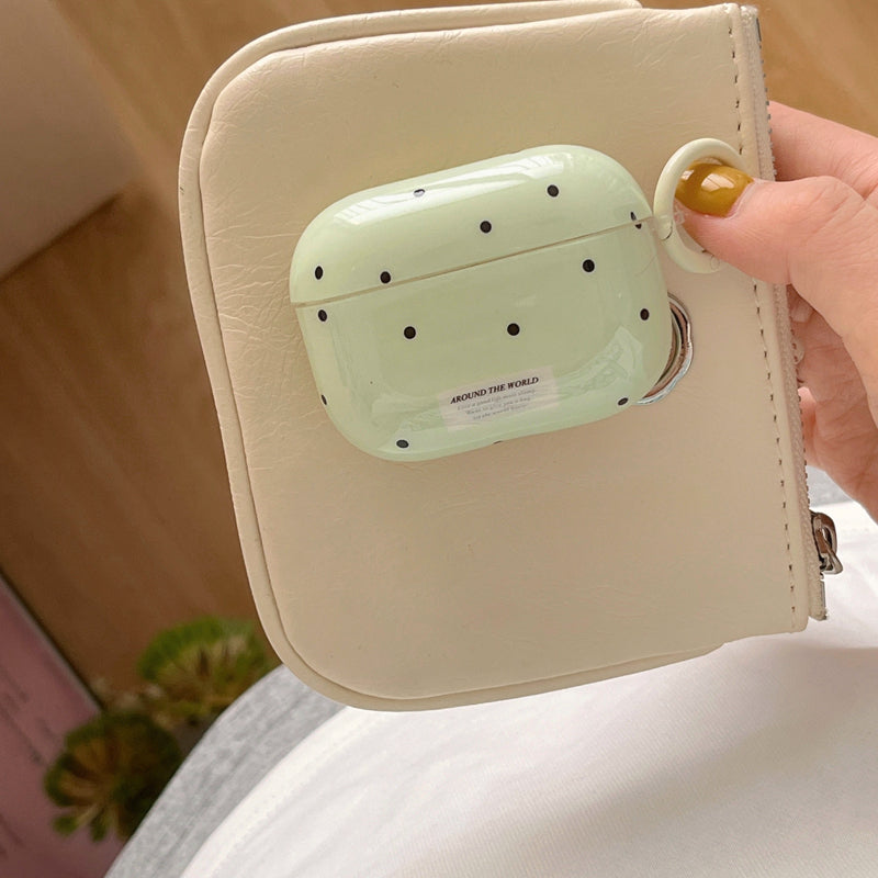 Chromahome Black Polka Dot Small Animal AirPods Case - Chromahome  