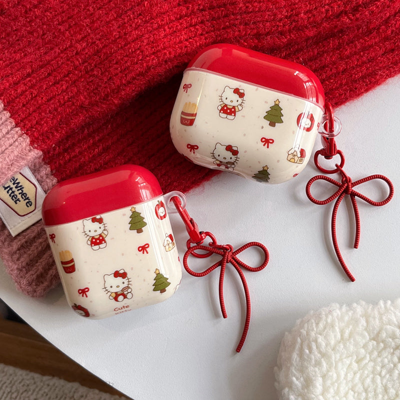 Chromahome Cute Christmas Tree Bow AirPods Case - Chromahome  