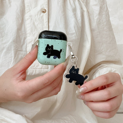 Chromahome Splash Ink Cat AirPods Case - Chromahome  