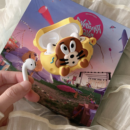 Chromahome Cute Cheese Cat Mouse Airpods Case - Chromahome  