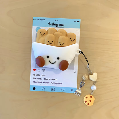 Chromahome Cartoon Fish and Chips AirPods Case - Chromahome  