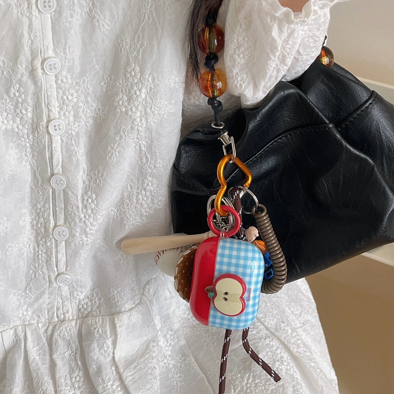 Chromahome Plaid Red Apple AirPods Case - Chromahome  