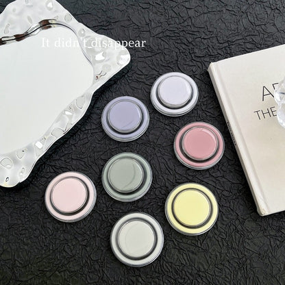 Chromahome Simple Morandi Color MagSafe Adhesive Ring Holder