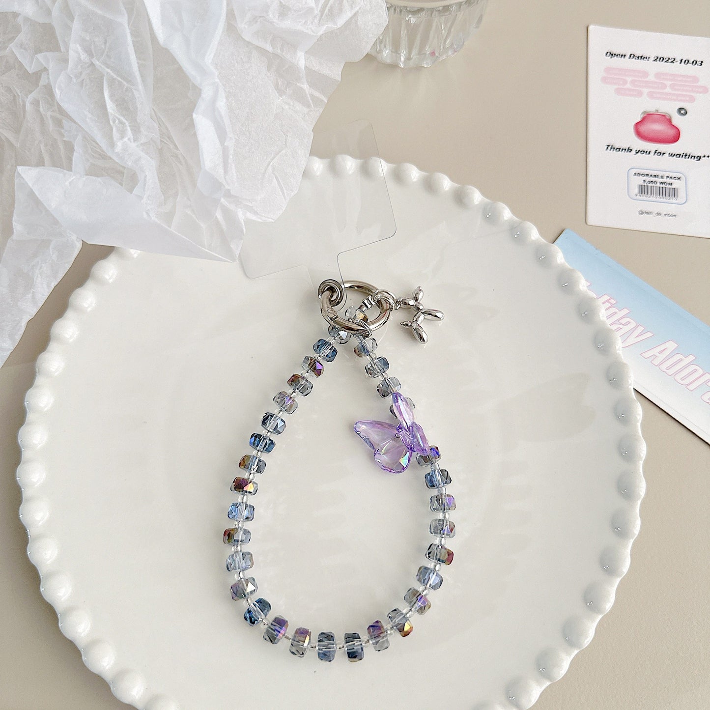 Chromahome Luxury Crystal Butterfly Wristlets