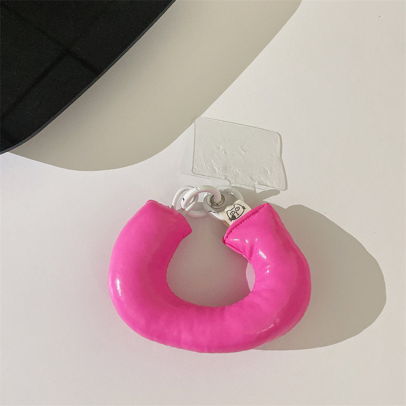 Chromahome Candy Color Down Phone Wrist Strap