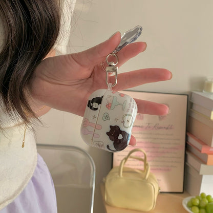 Chromahome Cute Little Black Cat AirPods Case - Chromahome  