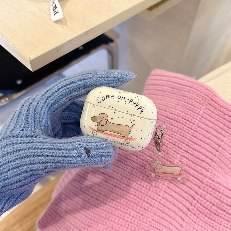 Chromahome Cartoon Dachshund AirPods Case - Chromahome  