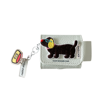 Chromahome Embroidered Dachshund AirPods Case - Chromahome  