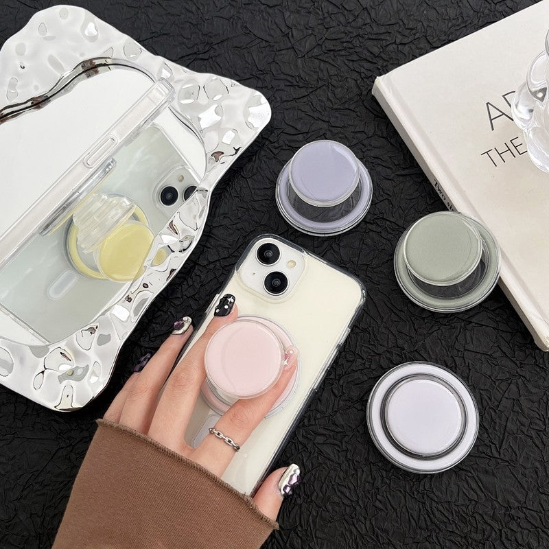 Chromahome Simple Morandi Color MagSafe Adhesive Ring Holder