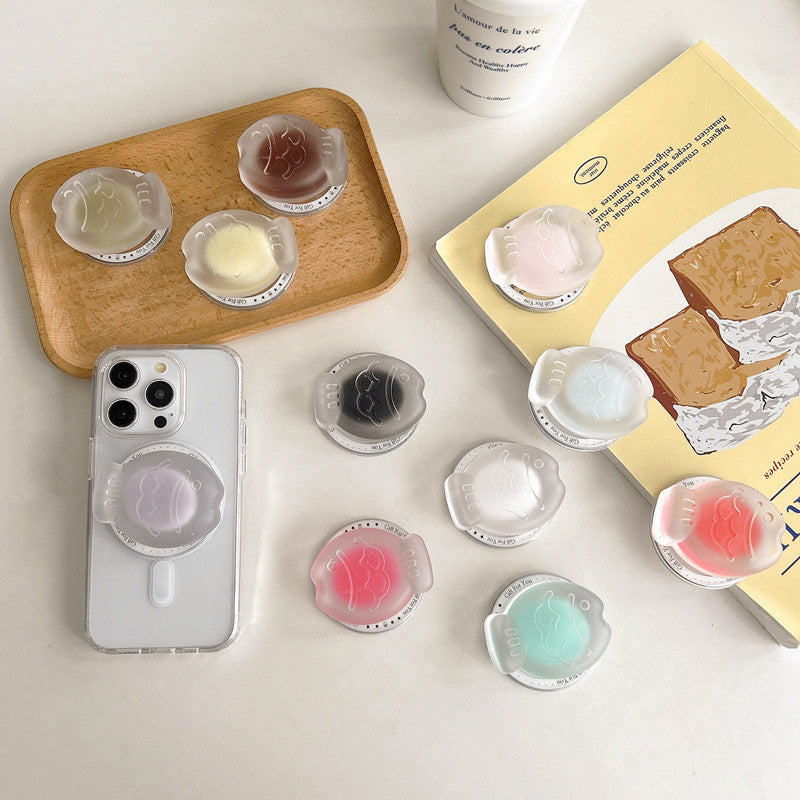 Chromahome Three-Dimensional Sandwich Taiyaki MagSafe Adhesive Ring Holder