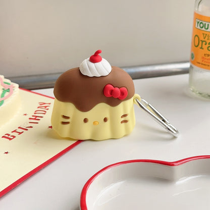 Chromahome Cute Pudding Cat AirPods Case - Chromahome  