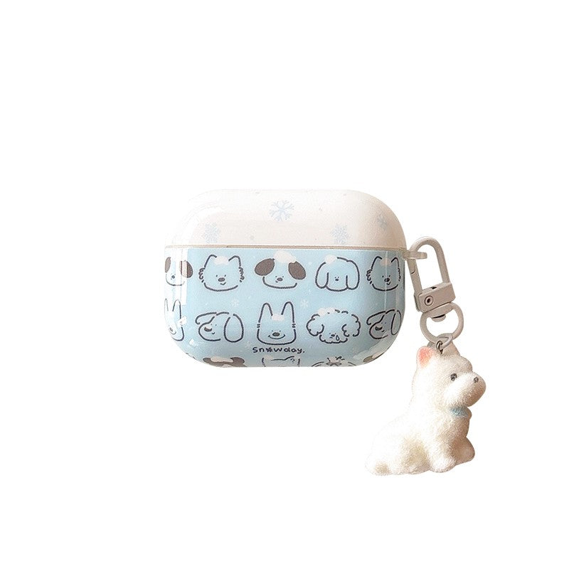 Chromahome Snowflake Puppy Airpods Case - Chromahome  