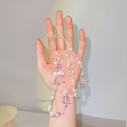 Chromahome Summer Fresh Colorful Flower Beaded Phone Wristlets