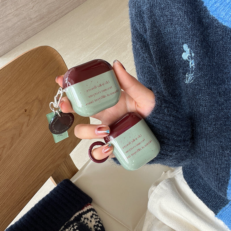 Chromahome Green Bottom Splash Ink AirPods Case - Chromahome  