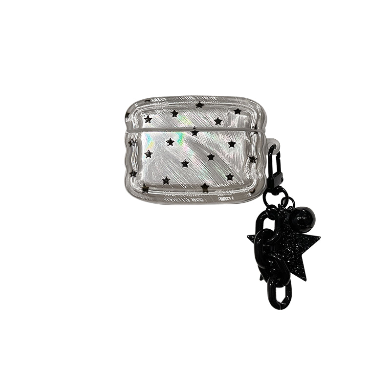 Chromahome Feather Black Star AirPods Case - Chromahome  