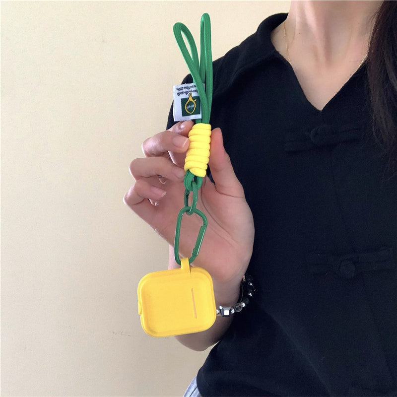 Chromahome Simple Solid Color Dopamine Woven Apple AirPods Case - Chromahome  