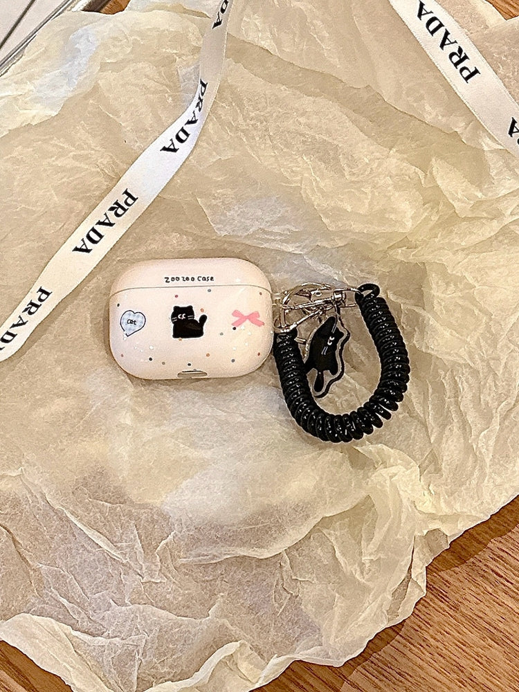 Chromahome Cartoon Cat Spring AirPods Case - Chromahome  
